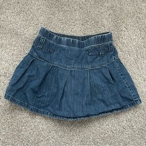 Abercrombie Kids Blue Denim Mini Skort